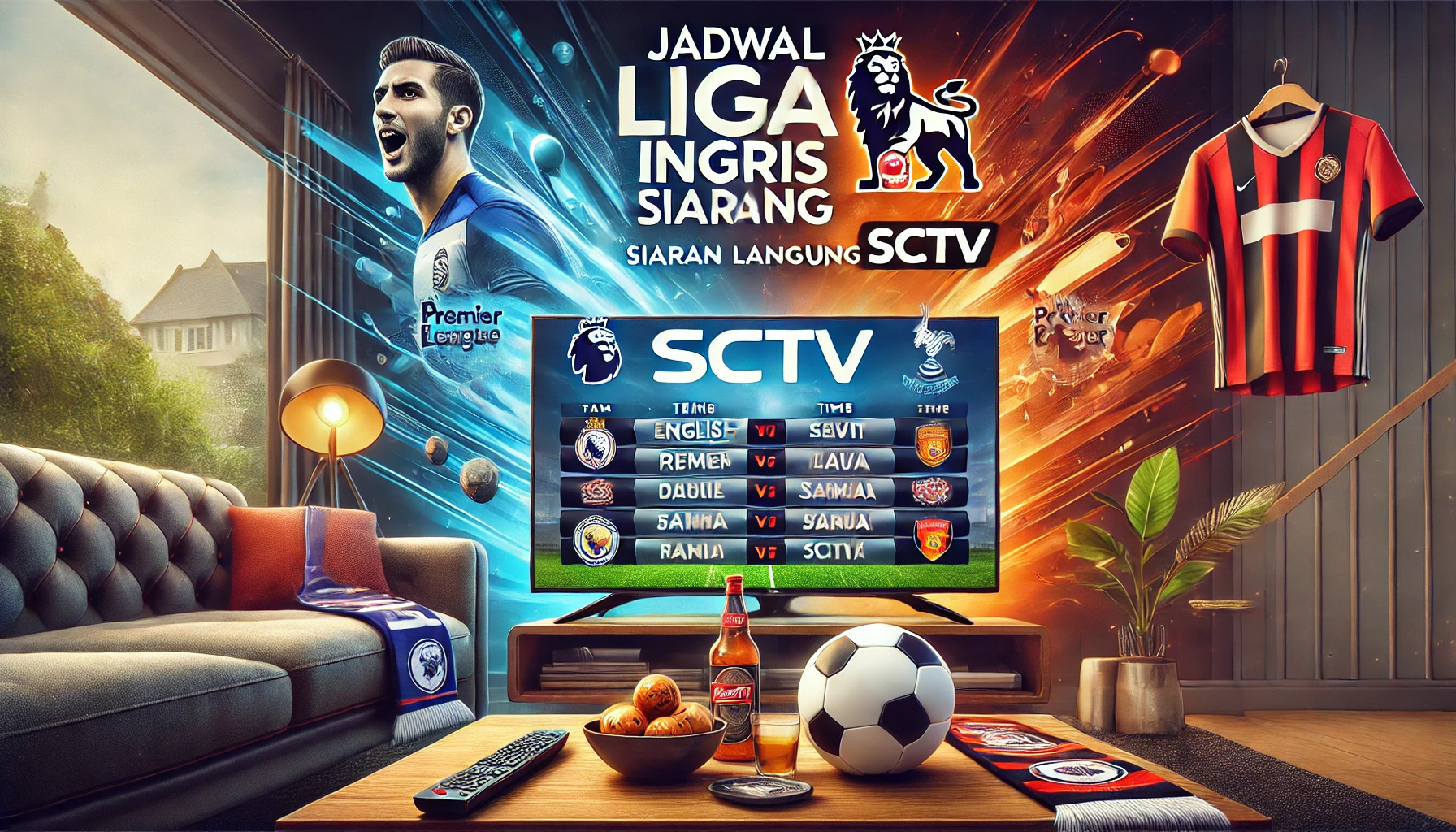 Jadwal Liga Inggris Siaran Langsung SCTV