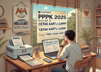 cara cetak kartu ujian pppk