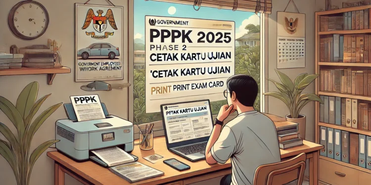 cara cetak kartu ujian pppk