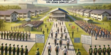 kriteria siswa yang masuk barak militer