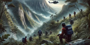 pendaki hilang di gunung binaiya