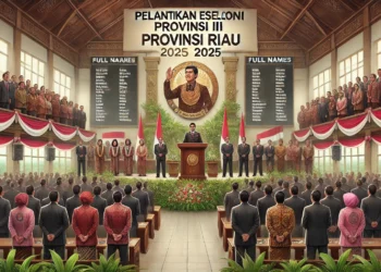 pelantikan eselon iii riau