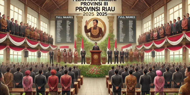 pelantikan eselon iii riau