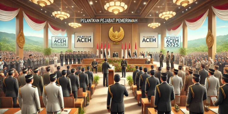 pelantikan pejabat pemerintah aceh