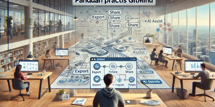 perintah untuk mendapatkan peta dari gitmind