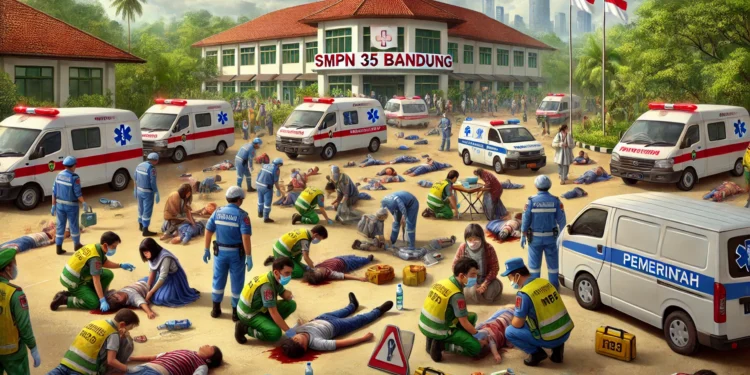 siswa smpn 35 bandung keracunan mbg
