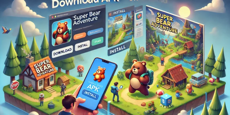 super bear adventure beta apk