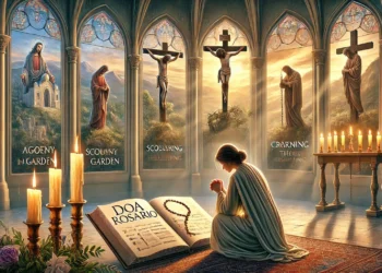 susunan doa rosario peristiwa sedih