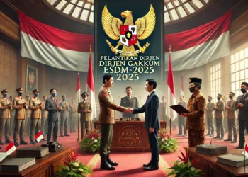 Dirjen Gakkum ESDM Resmi Dilantik Bahlil Tegakkan Hukum