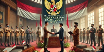 Dirjen Gakkum ESDM Resmi Dilantik Bahlil Tegakkan Hukum