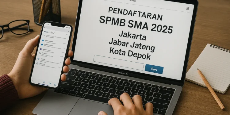 cara cek pendaftaran spmb sma