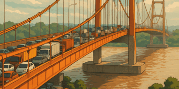 Kemacetan Parah dan Perbaikan Jembatan Barito Terbaru Bikin Warga Kalimantan Selatan Resah