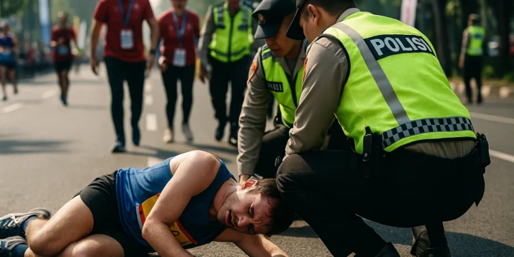 pelari jogja marathon meninggal