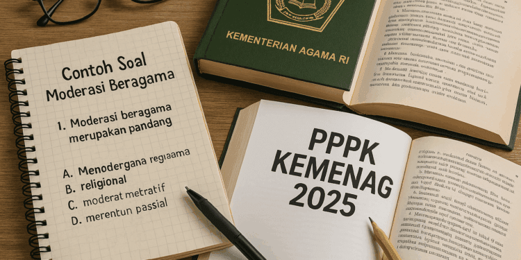 soal moderasi beragama pppk kemenag 2025