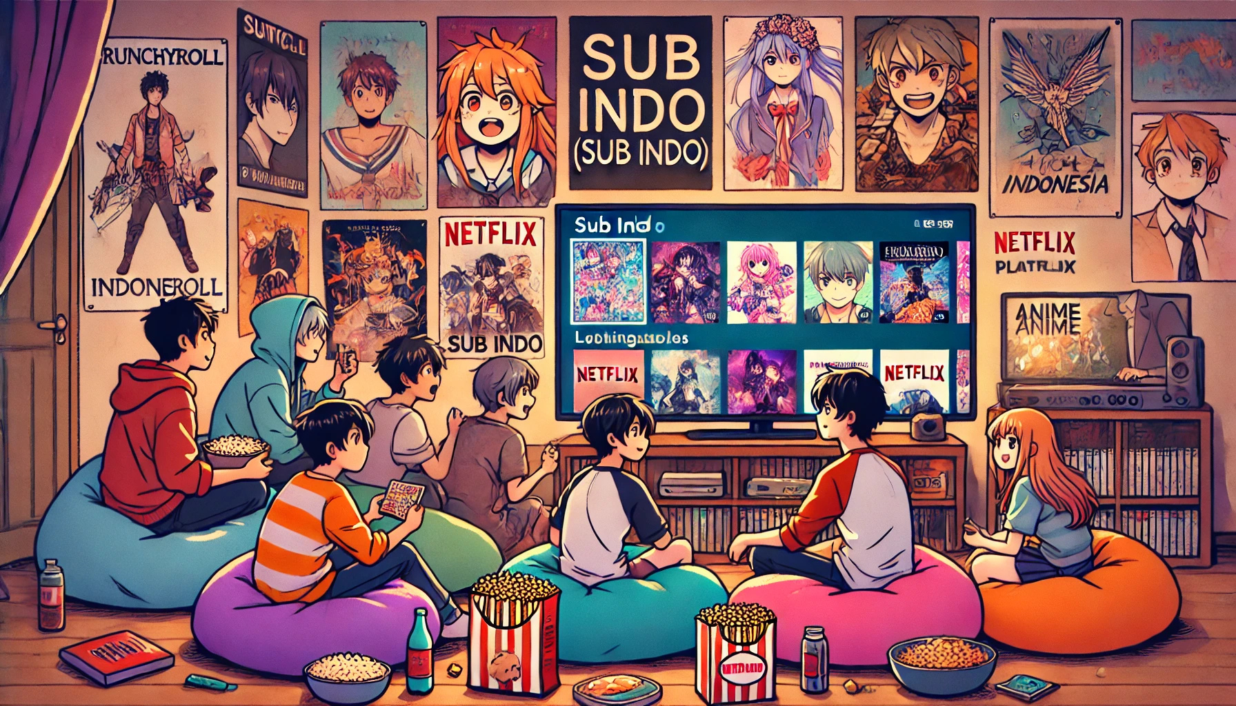 Nonton anime sub Indo - Nusa Garuda