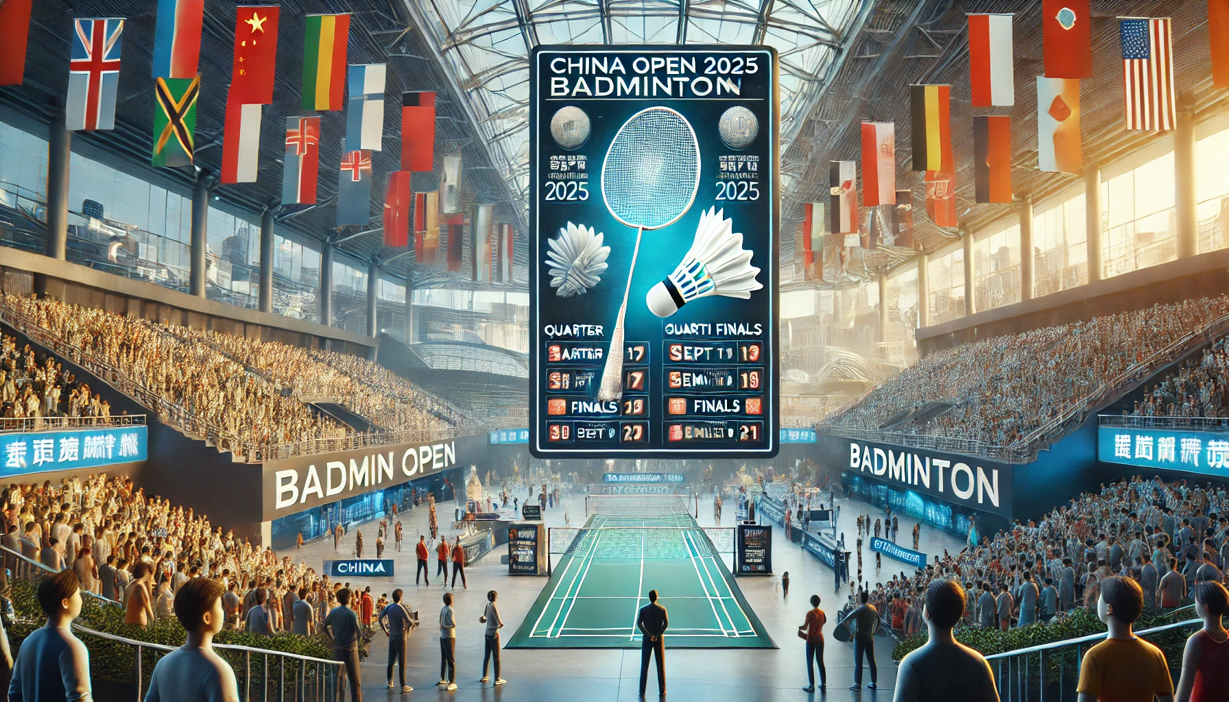 Jadwal China Open 2025 - Nusa Garuda