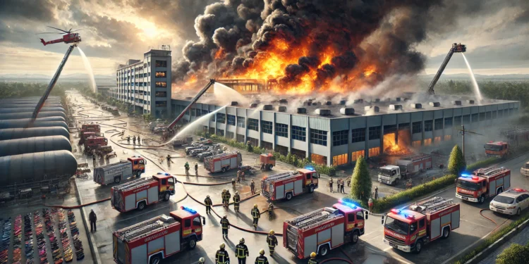 Kebakaran Pabrik Sepatu Ngawi Hanguskan Gudang Ekspor dan Lumpuhkan Produksi