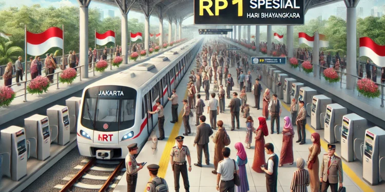 LRT MRT 1 Rupiah Nikmati Tarif Super Murah Sehari Penuh