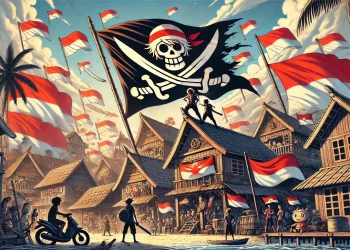 Pengibaran Bendera One Piece Viral Jelang HUT RI dan Simbol Perlawanan Generasi Muda