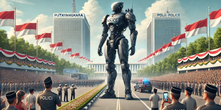 anggaran robot polisi