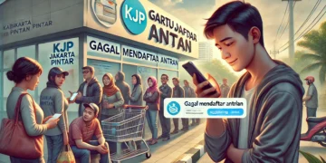 kenapa daftar antrian kjp gagal terus
