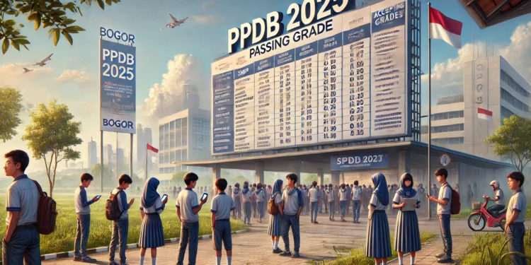 passing grade smp kota bogor 2025