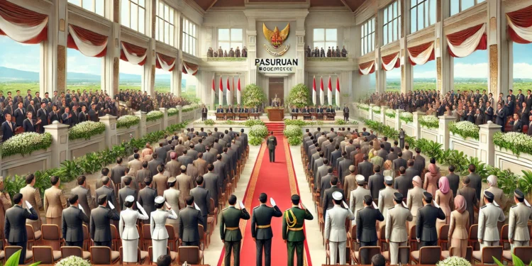 pelantikan pejabat pemkab pasuruan