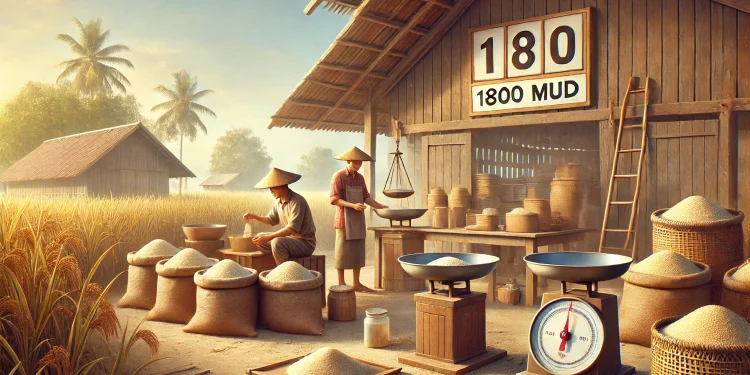 1800 mud beras