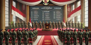 Kodam Baru TNI AD Resmi Terbentuk Enam Pangdam Baru Resmi Dilantik