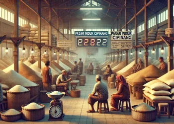 Omzet Pasar Induk Beras Cipinang Anjlok Dampak Isu Beras Oplosan Pedagang Ketakutan