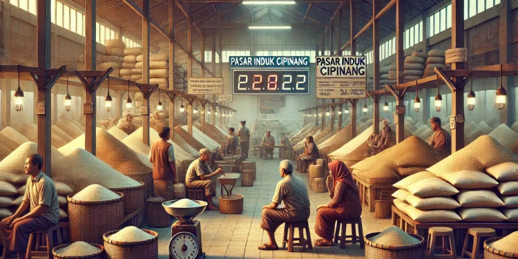 Omzet Pasar Induk Beras Cipinang Anjlok Dampak Isu Beras Oplosan Pedagang Ketakutan