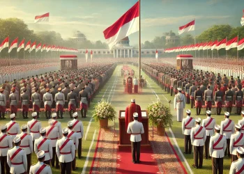 pembacaan doa upacara 17 agustus