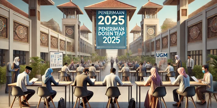 Penerimaan Dosen Tetap UGM 2025 Dibuka Simak Jadwal Lengkap dan Prosedurnya
