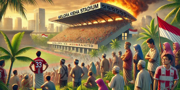 polemik stadion gelora kie raha
