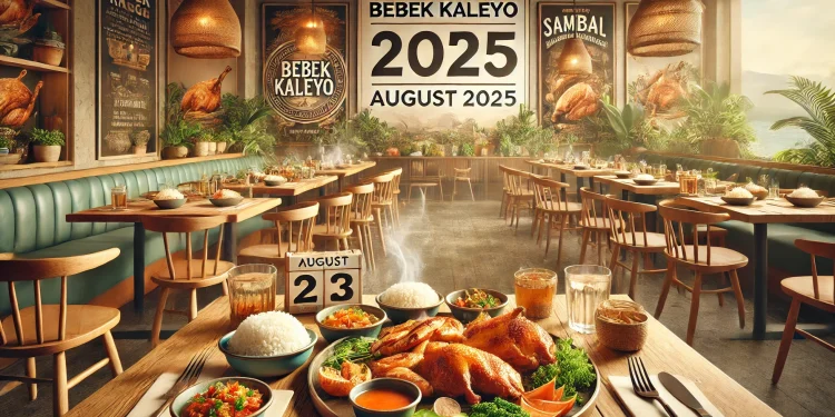 promo bebek kaleyo agustus 2025