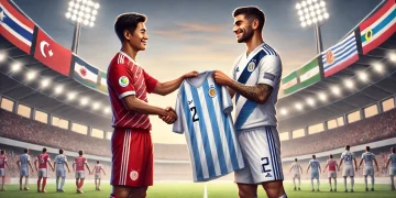 Sandy Walsh Mac Allister Tukar Jersey Bikin Heboh Media Internasional