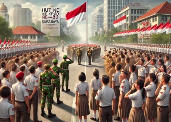 Insiden Upacara Hut RI Bendera Terbalik di Surabaya Jadi Sorotan Publik