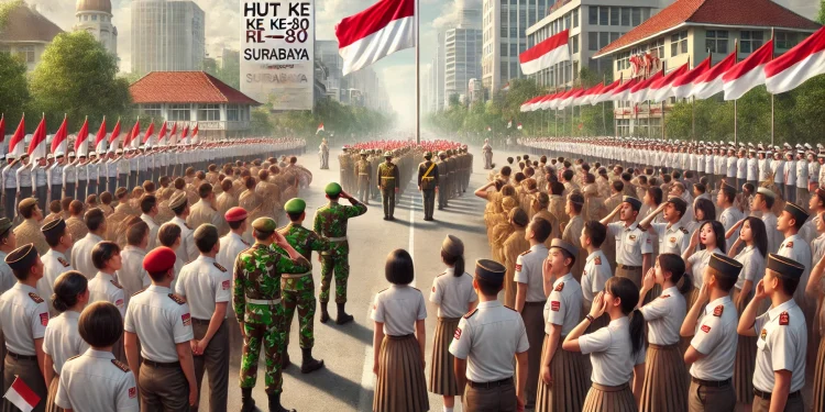 Insiden Upacara Hut RI Bendera Terbalik di Surabaya Jadi Sorotan Publik