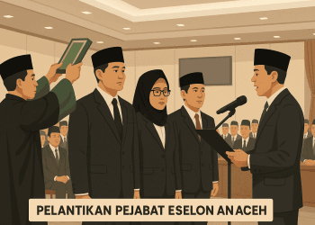 Pelantikan Pejabat Eselon Aceh Rotasi Besar Untuk Reformasi Birokrasi Aceh