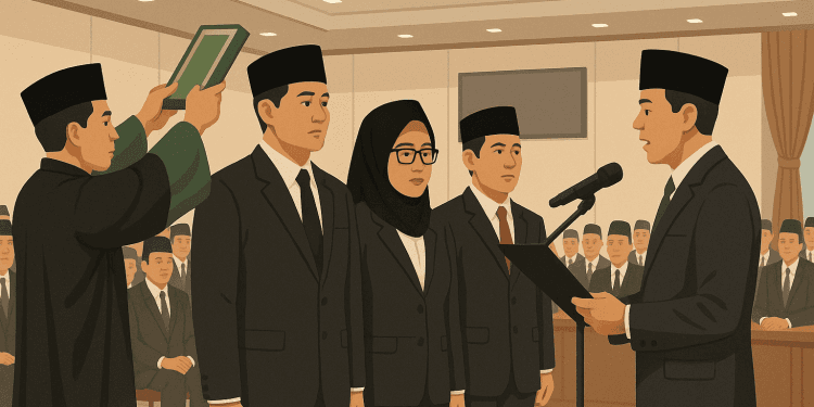 Pelantikan Pejabat Eselon Aceh Rotasi Besar Untuk Reformasi Birokrasi Aceh