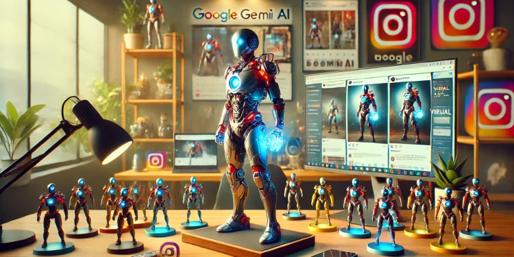 Action Figure Google Gemini Ai Miniatur Viral Dan Banjiri Media Sosial