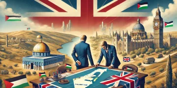 inggris perbarui peta palestina