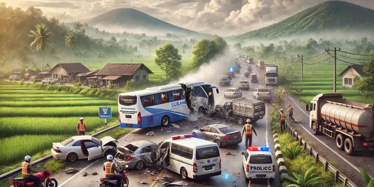 Kecelakaan Beruntun Subang Tiga Orang Tewas dan Lima Luka Kronologi dan Fakta Lengkapnya