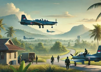 emb 314 super tucano papua