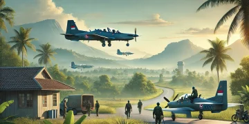 emb 314 super tucano papua