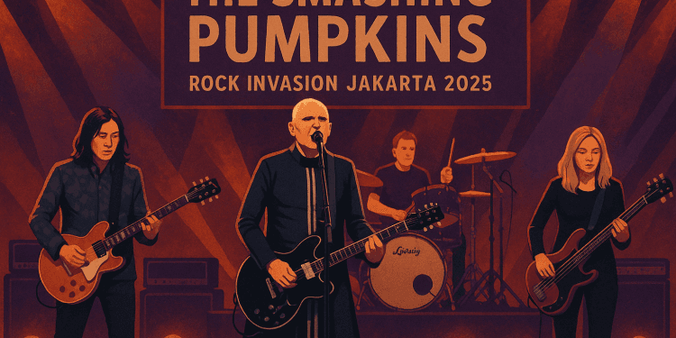 Konser Smashing Pumpkins Jakarta 2025 Sukses Guncang Ibu Kota dengan Aksi Panggung Epik dan Lagu Legendaris