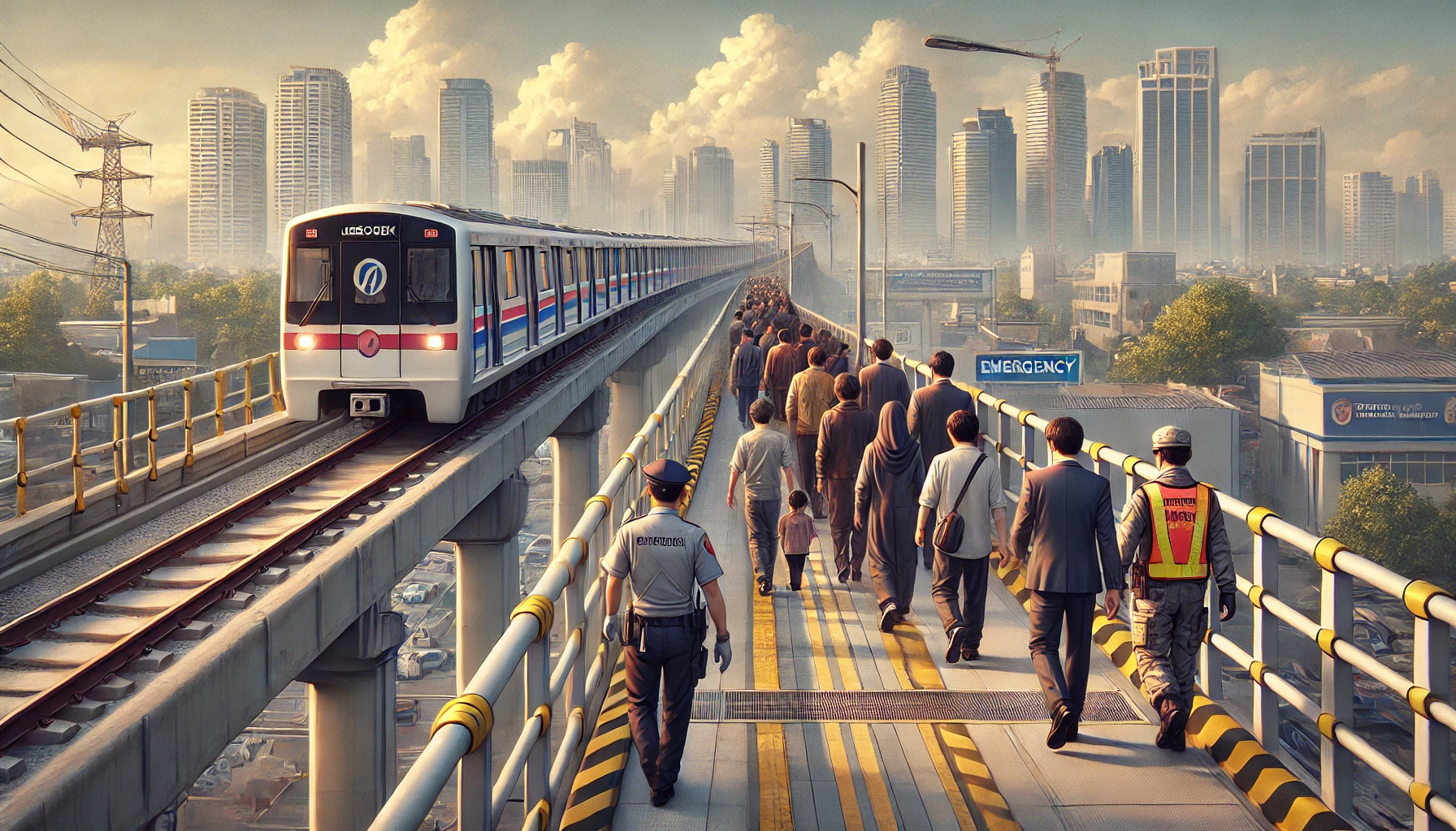 lrt jabodebek mogok - Nusa Garuda