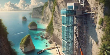 Pembangunan Lift Pantai Kelingking Bali Jadi Sorotan Publik Akses Wisata Mudah Tapi Terancam Rusak Alam