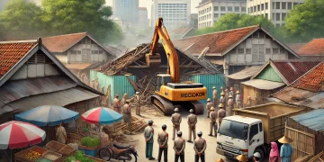 Pembongkaran Pasar Burung Barito Resmi Dimulai Kenangan Lama Diganti Revitalisasi Baru di Jakarta Selatan