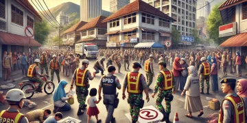 Simulasi Gempa Kota Padang Digelar Besar Besaran Ribuan Warga Dilatih Kesiapsiagaan Menghadapi Bencana